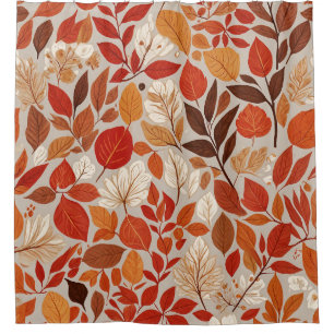 Rideaux De Douche Tapisserie d'automne