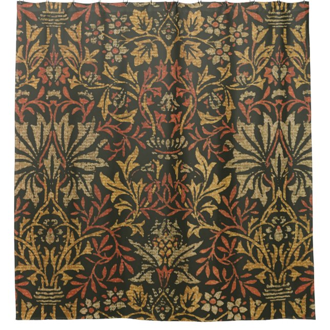 Rideaux De Douche Tapisserie du jardin de fleurs William Morris (Devant)