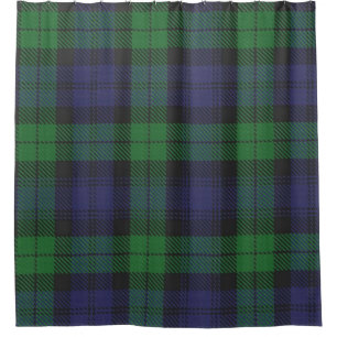 Rideaux De Douche Tartan Black Watch