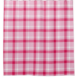 Rideaux De Douche Tartan de menthe poivrée 
