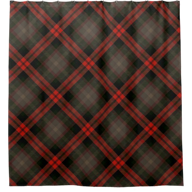 Rideaux De Douche Tartan d'Écosse #37 (Devant)
