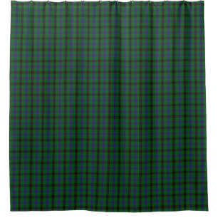 Rideaux De Douche Tartan écossais classique de Davidson de clan