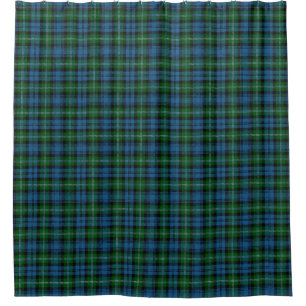 Rideaux De Douche Tartan écossais d'héritage de Lyon de clan