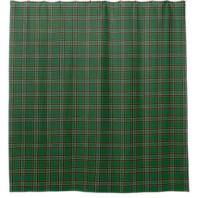Rideaux De Douche Tartan national irlandais (Devant)