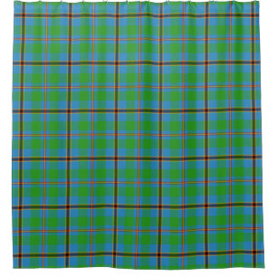 Rideaux De Douche Tartan Plaid