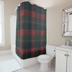 Rideaux De Douche Tartan provincial du Québec
