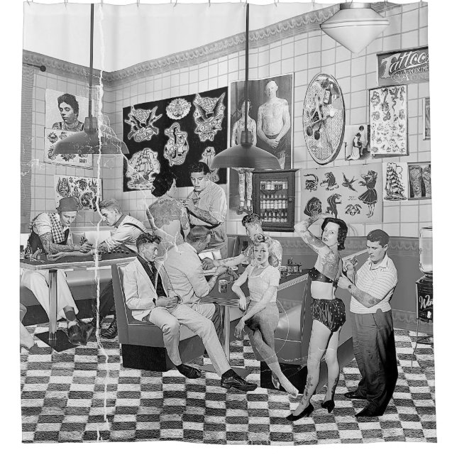 Rideaux De Douche Tattoo You! (Devant)