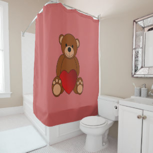 Rideaux De Douche Teddy Love