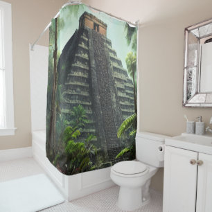 Rideaux De Douche Temple maya