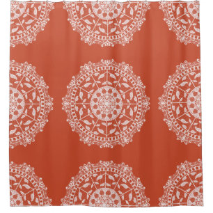 Rideaux De Douche Terracotta Mandala