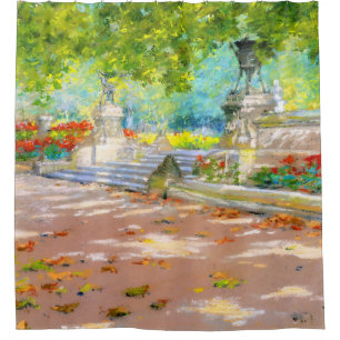 Rideaux De Douche Terrasse vintage, Prospect Park (1887) dessin