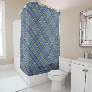Rideaux De Douche Territoire du Yukon Tartan original