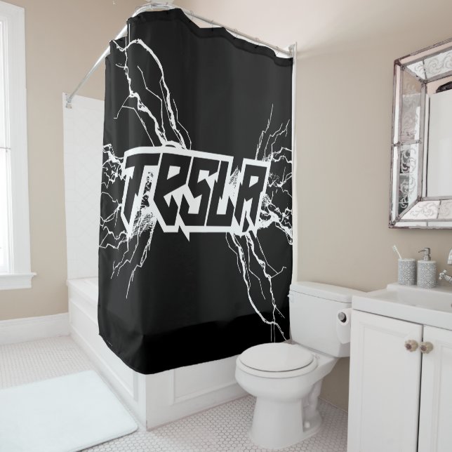 Rideaux De Douche Tesla (En situation)