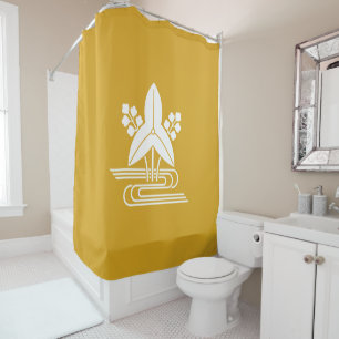 Rideaux De Douche Têtes de flèche et eau