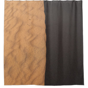 Rideaux De Douche textile floral noir et blanc