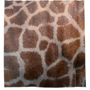 Rideaux De Douche Texture de peau de girafe