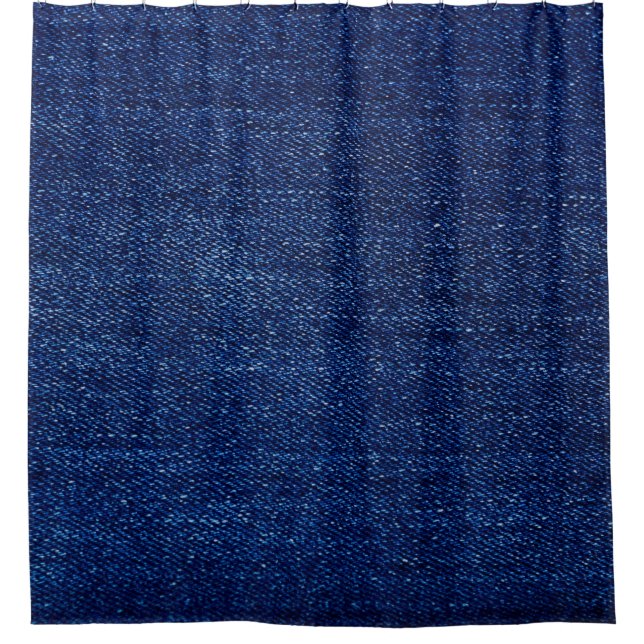 Rideaux De Douche Texture du jean Denim arrière - plan en tissu (Devant)