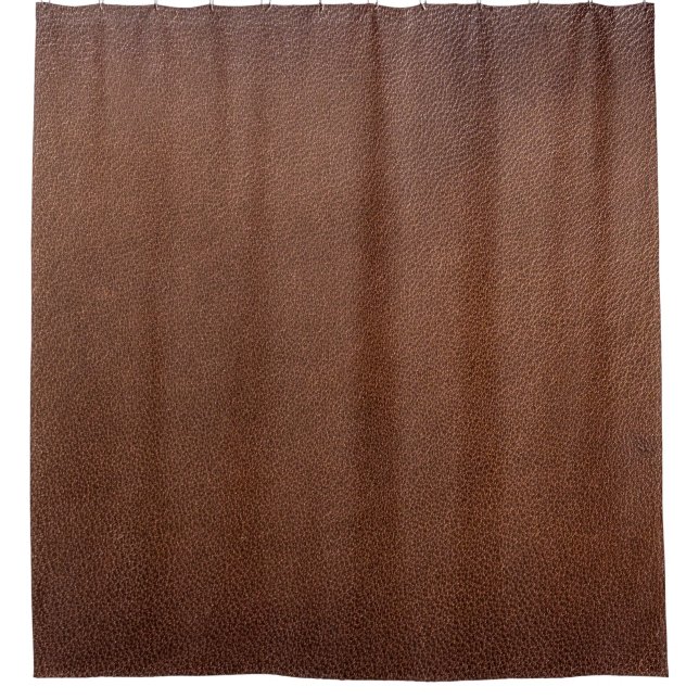 Rideaux De Douche Texture en cuir authentique, véritable arrière - p (Devant)