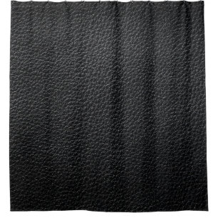 Rideaux De Douche Texture en cuir noir et cuir fond, texture