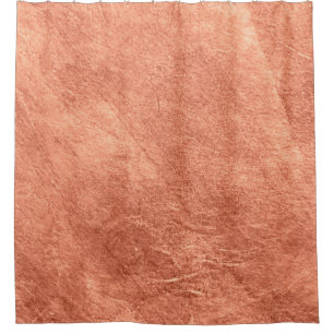 Rideaux De Douche texture métallique Abstraite de surface de cuivre 