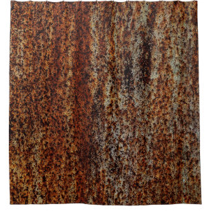 Rideaux De Douche Texture métallique avec rayures et craquelures abs