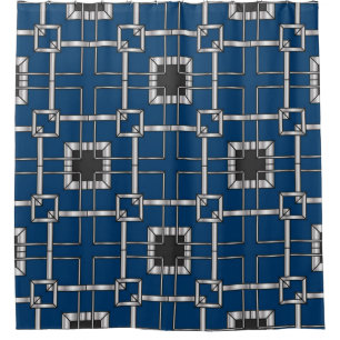 Rideaux De Douche Texture vintage décorative Abstraite. Illustration
