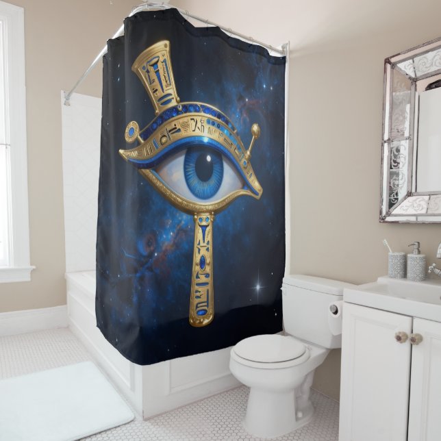 Rideaux De Douche The Egyptian Eye´7 (En situation)