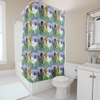 Rideaux De Douche Three Brahmas