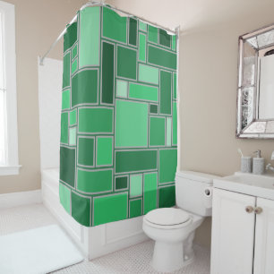 Rideaux De Douche Tons verts