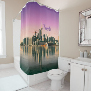 Rideaux De Douche Toronto Capitale de l'Ontario Canada City Skyline