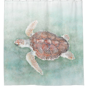 Rideaux De Douche tortue 2