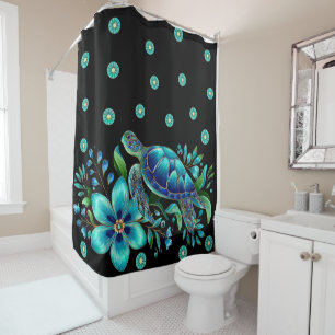 Rideaux De Douche Tortue de mer