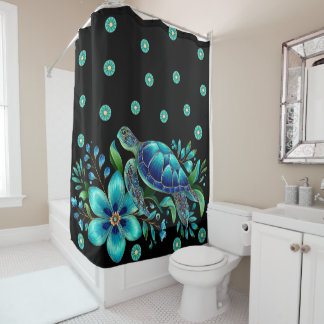 Rideaux De Douche Tortue de mer