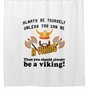 Rideaux De Douche Toujours être un viking