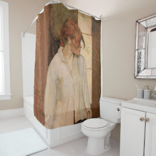 Rideaux De Douche Toulouse-Lautrec - Un Montrouge, Rosa La Rouge