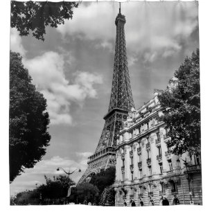 RIDEAUX DE DOUCHE TOUR EIFFEL À PARIS, FRANCE