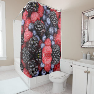 Rideaux De Douche Très Berry