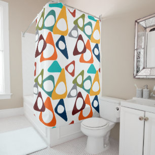 Rideaux De Douche Triangles arrondis