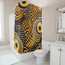 Tribal Ethnic Africain Motif Golds Brown Abstraits
