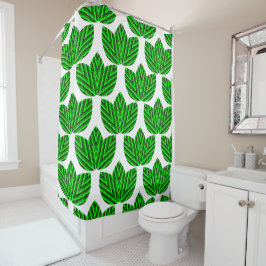 Rideaux De Douche Trios de feuilles