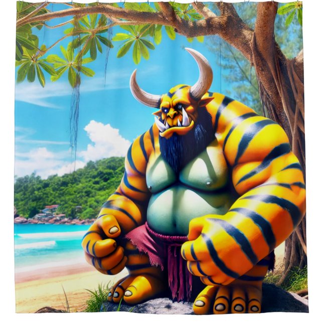 Rideaux De Douche Troll Creator (Devant)