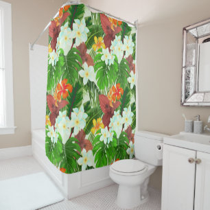 Rideaux De Douche Tropical Vibrant