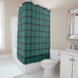 Rideaux De Douche Turquoise vert et bleu Duncan Scottish Tartan
