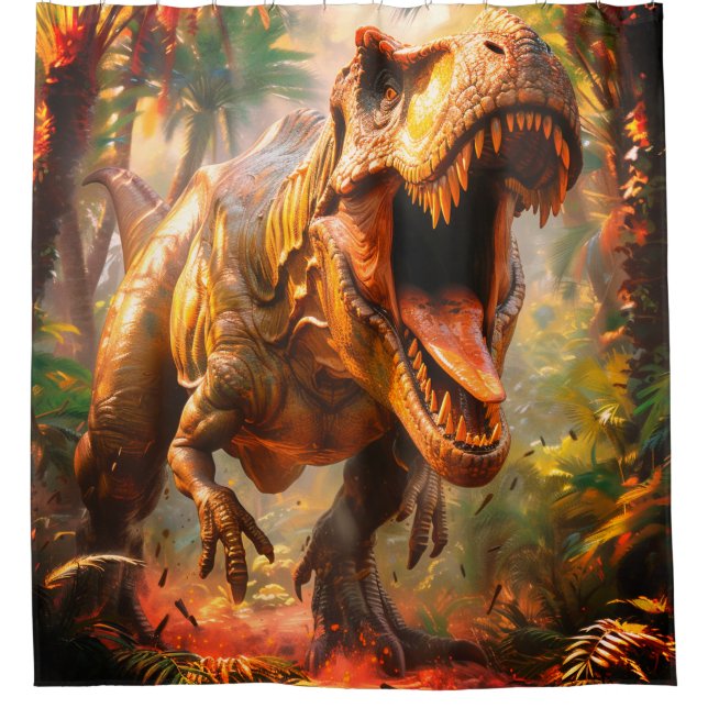 Rideaux De Douche Tyrannosaurus Rex (Devant)
