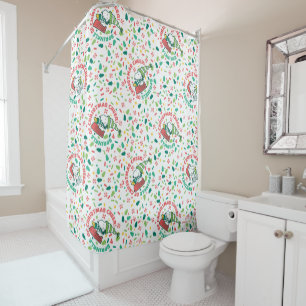 Rideaux De Douche Un clin d'oeil à Noël Motif