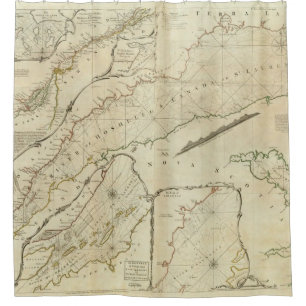 Rideaux De Douche Un diagramme précis de la rivière St Lawrence