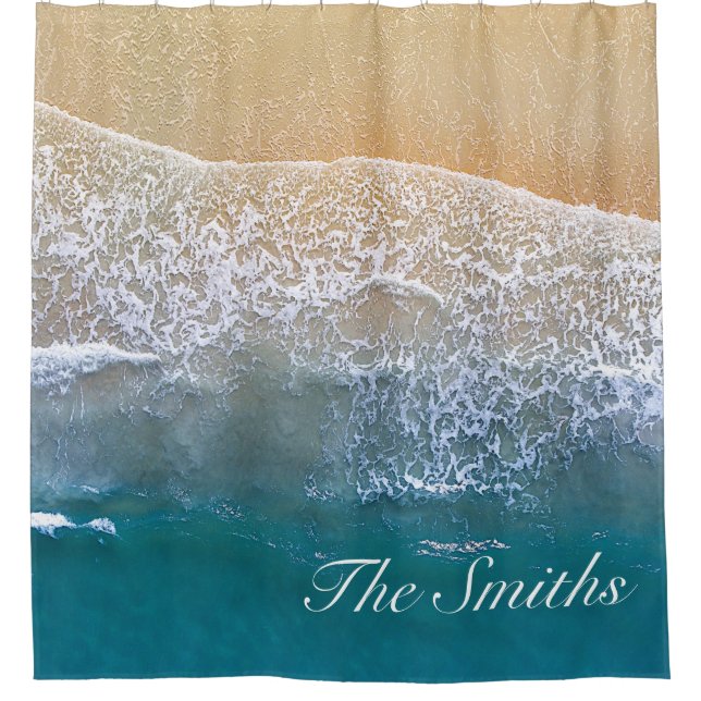 Rideaux De Douche Une avec la plage (Devant)