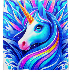 Rideaux De Douche Unicorn Art
