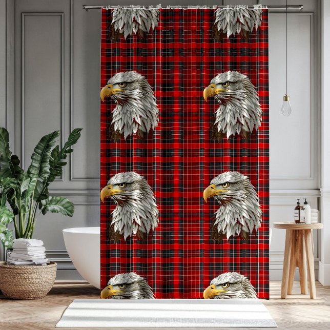 Rideaux De Douche USA Eagle Curtain Celebrate Freedom Every Day (USA Eagle Curtain Celebrate Freedom Every Day)