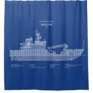Rideaux De Douche USCG Cutter Willow wlb-202 - ABD
